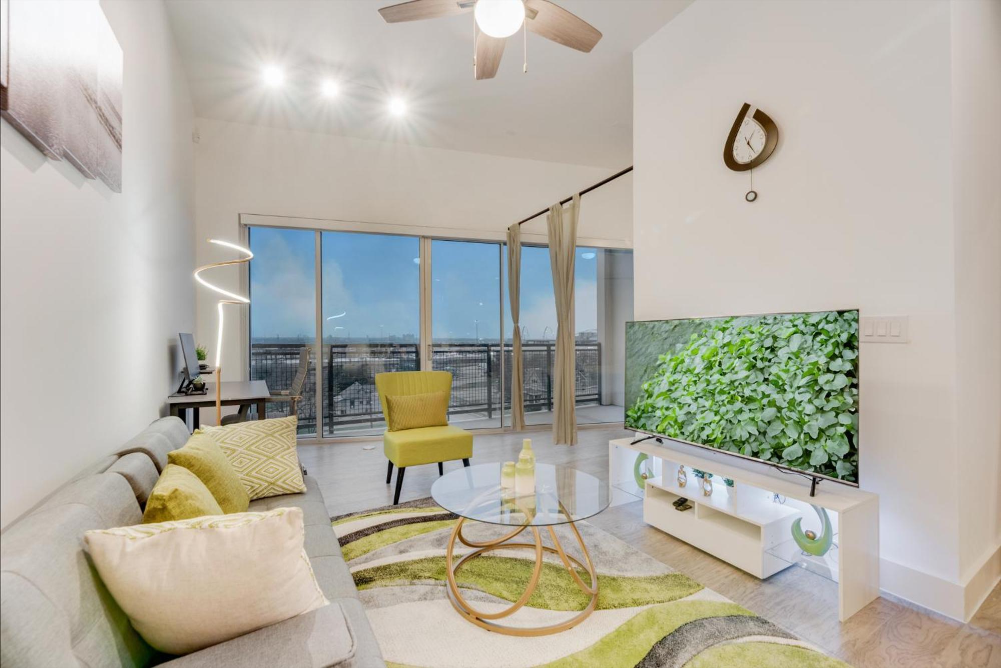 Snappy Loft Style 2Br I Gym I Parking I Workspace Dallas Luaran gambar